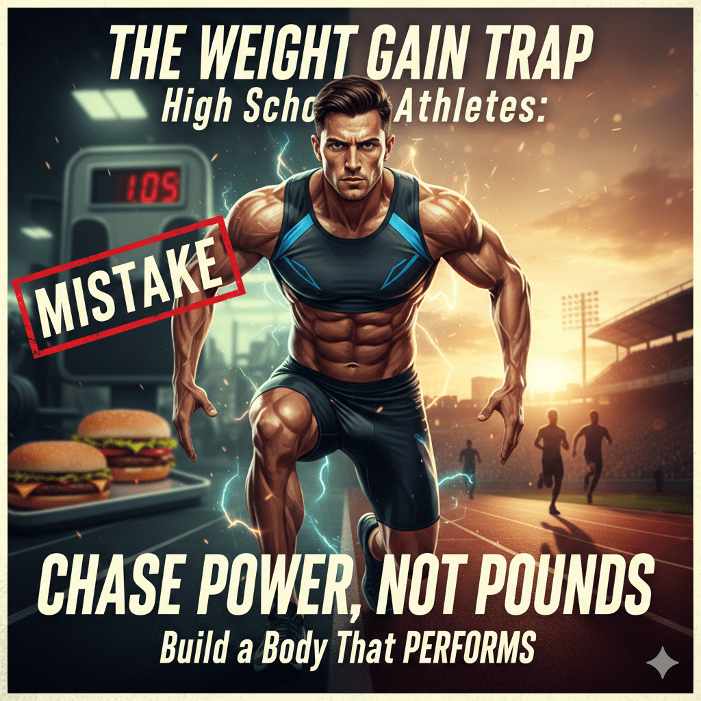 ​The Weight Gain Trap: Why High School Athletes Should Chase Power, Not&nbsp;Pounds