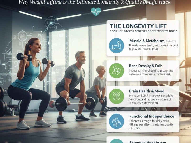Strength for the Long Haul: Why Weight Lifting is the Ultimate Longevity&nbsp;Hack