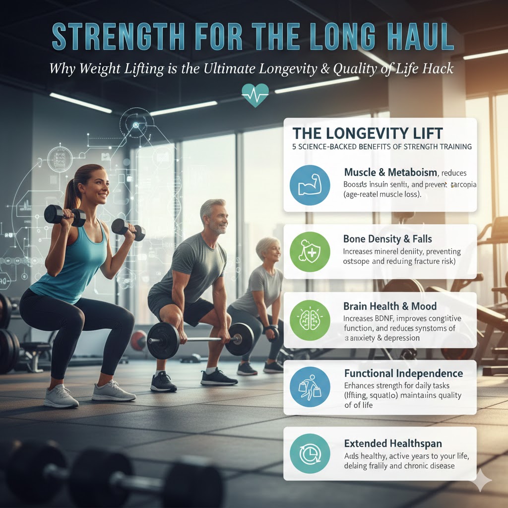 Strength for the Long Haul: Why Weight Lifting is the Ultimate Longevity&nbsp;Hack